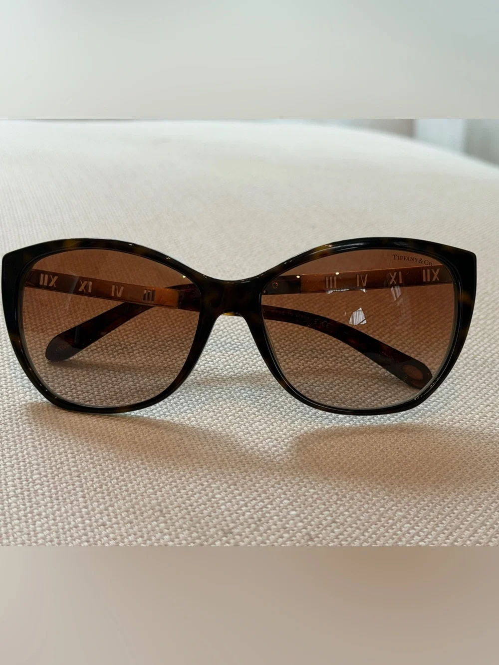 Tiffany & Co. Women’s Tortoiseshell Cat Eye Sunglasses